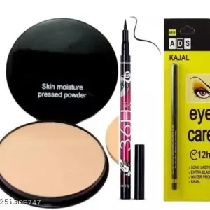 Professional Makeup Compact,36h Waterproof Gel Eyeliner with Long Lasting Kajal